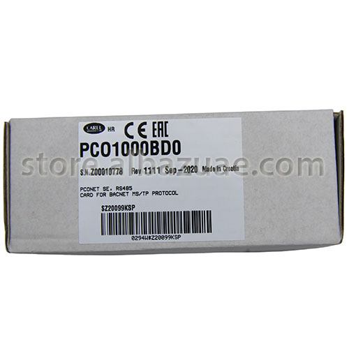 PCO1000BD0 pCOnet BACnet™ MS/TP RS485 serial card