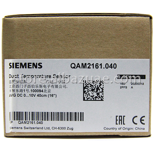 QAM2161.040 Duct Temp Sensor DC 0...10 V