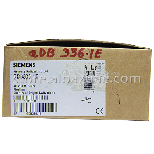 GDB336.1E Damper Actuator, AC 230 V, 5 Nm