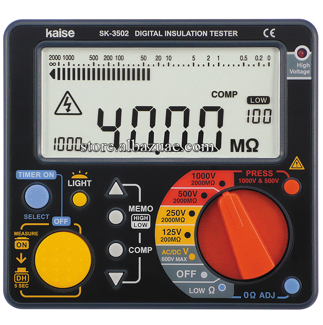 SK-3502 DIGITAL INSULATION TESTER