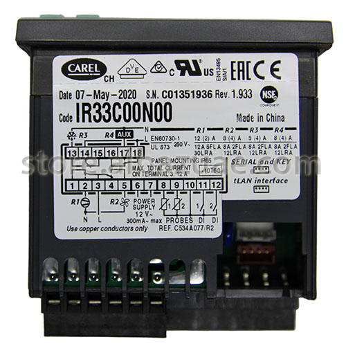 IR33C00N00  Carel Controller